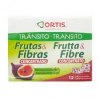 Frutta e fibre concentrato 12 cubetti da masticare Ortis
